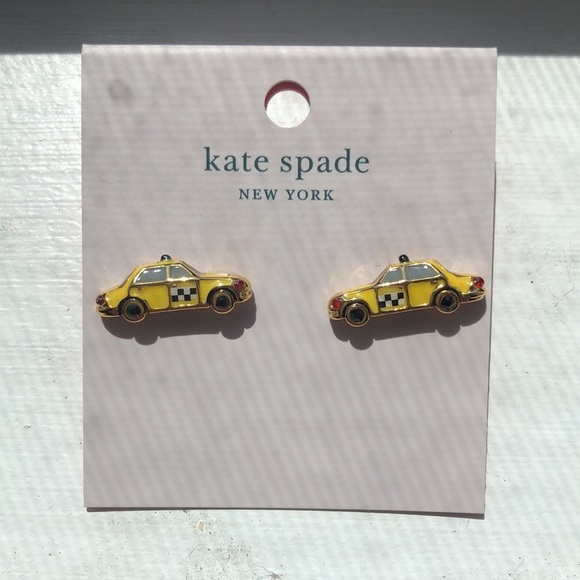 KATE SPADE TAXI EARRINGS. NWT - Picture 1 of 8